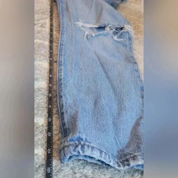 Levi's |501 Cropped Jean in Athens Break pc9-36200-0187 W27xW26 - Picture 4 of 13